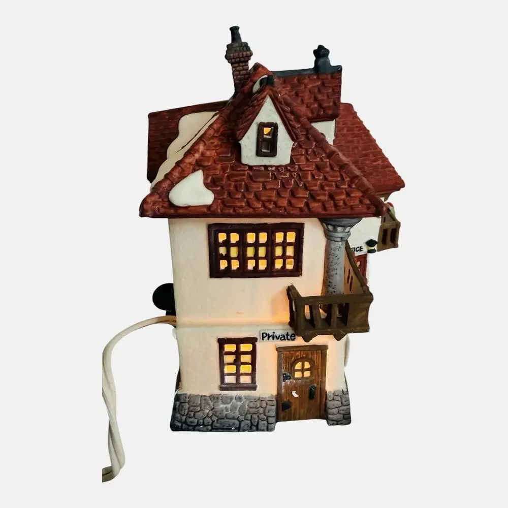 Vintage 1989 Dept 56 “Mr. Wickfield Solicitor” David Copperfield Dickens Village